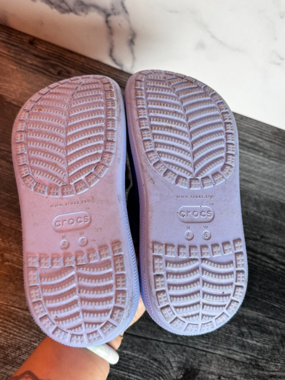 Periwinkle CROCS Bae Clogs - Picture 4 of 4